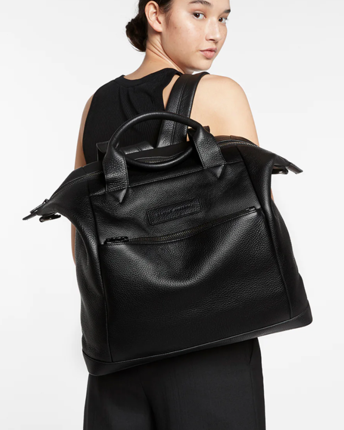 Comes in Waves Backpack / Baby Bag - Black