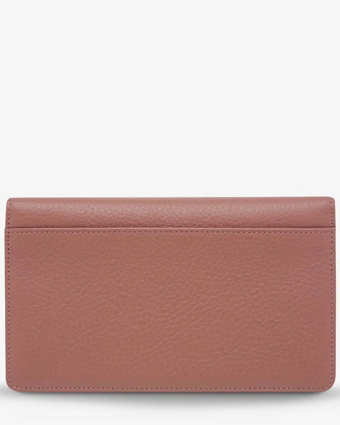 Status Anxiety Living Proof Leather Wallet - Dusty Rose ✨