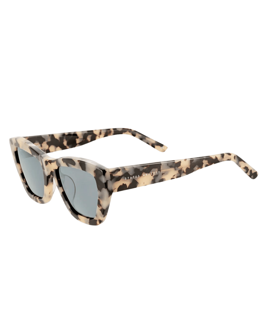 Status Anxiety Mirage Sunglasses in White Tort ✨