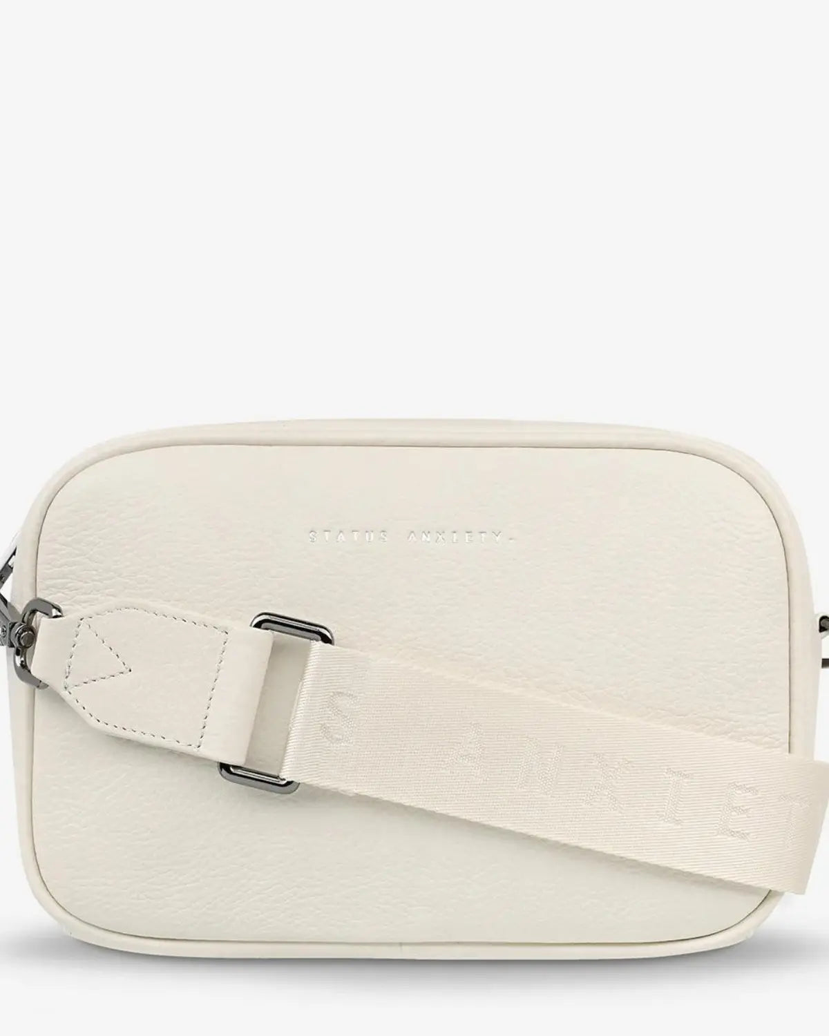 Status Anxiety Bag - Plunder with Webbed Strap in Chalk ✨