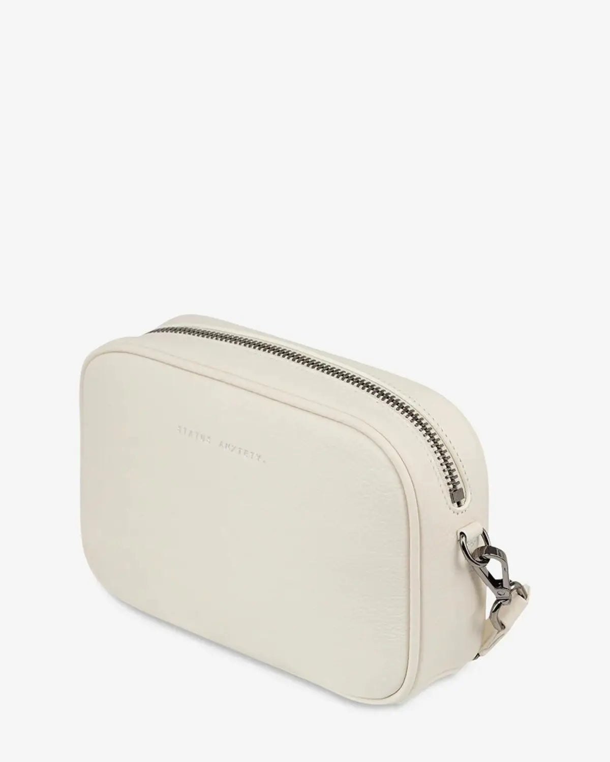 Status Anxiety Bag - Plunder with Webbed Strap in Chalk ✨