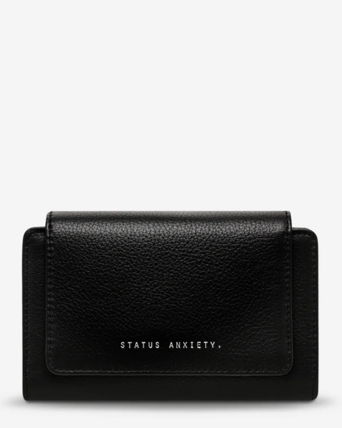 Visions Leather Wallet 〰️ Black by Status Anxiety