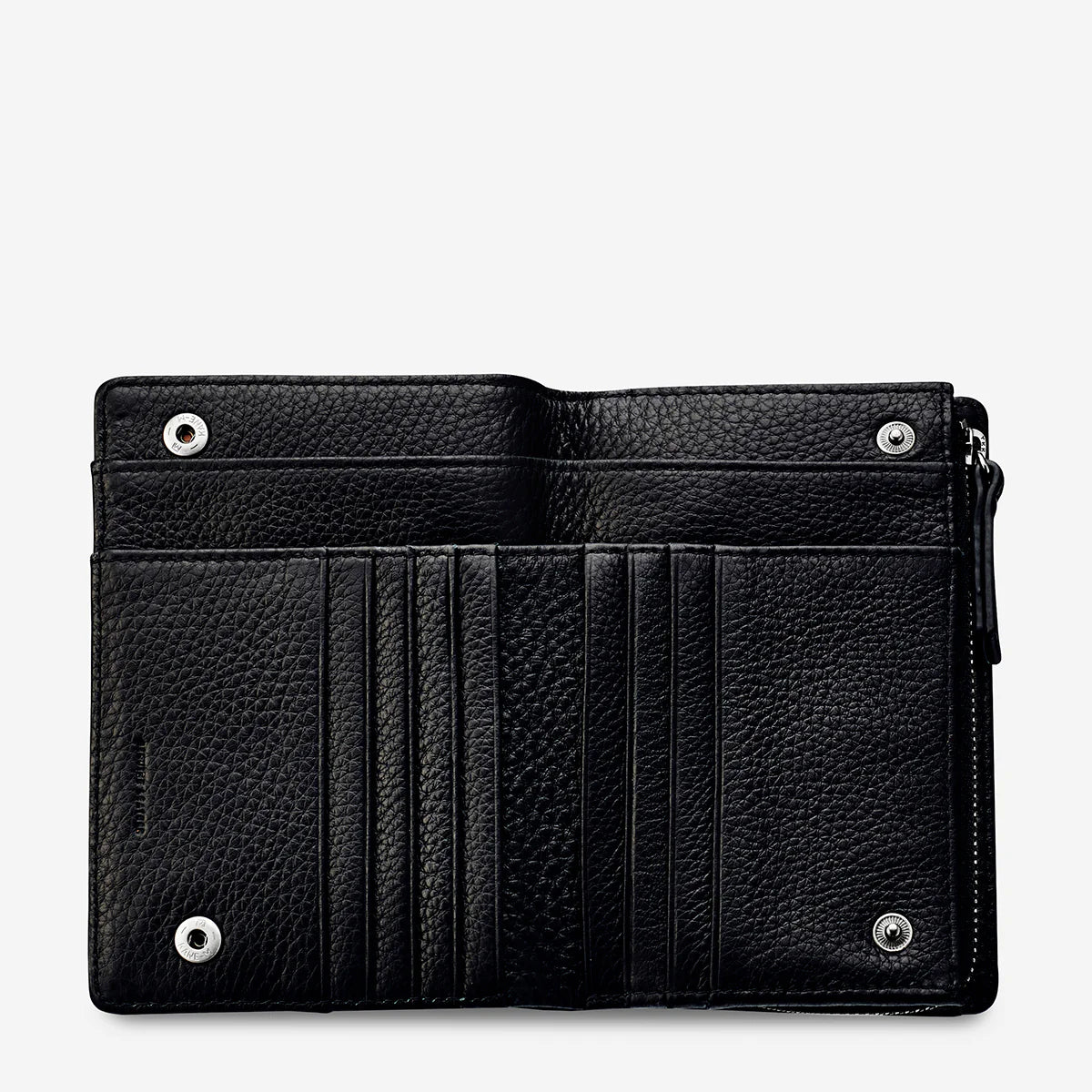 Insurgency Leather Wallet - Black