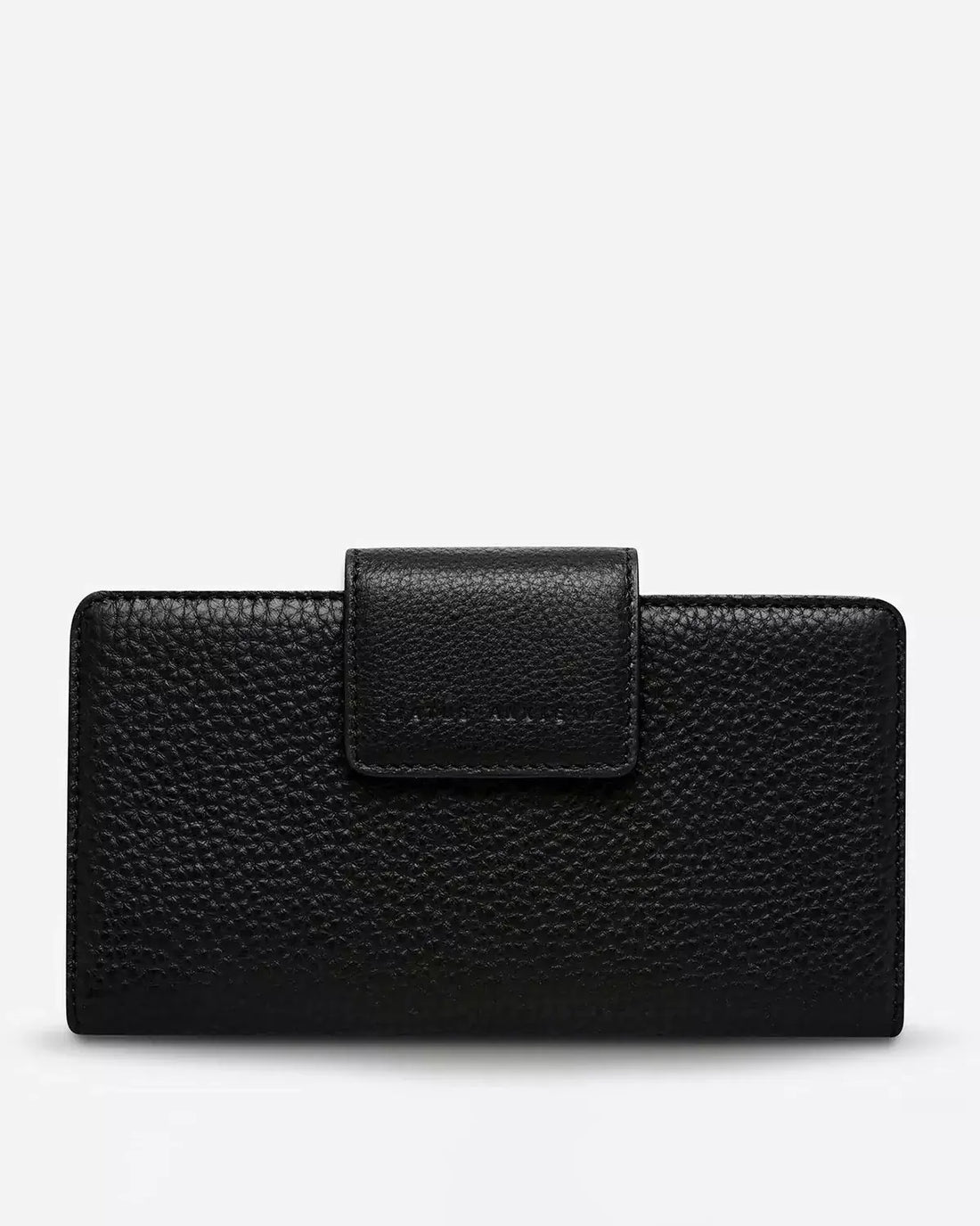 status anxiety leather womens ruins black wallet front