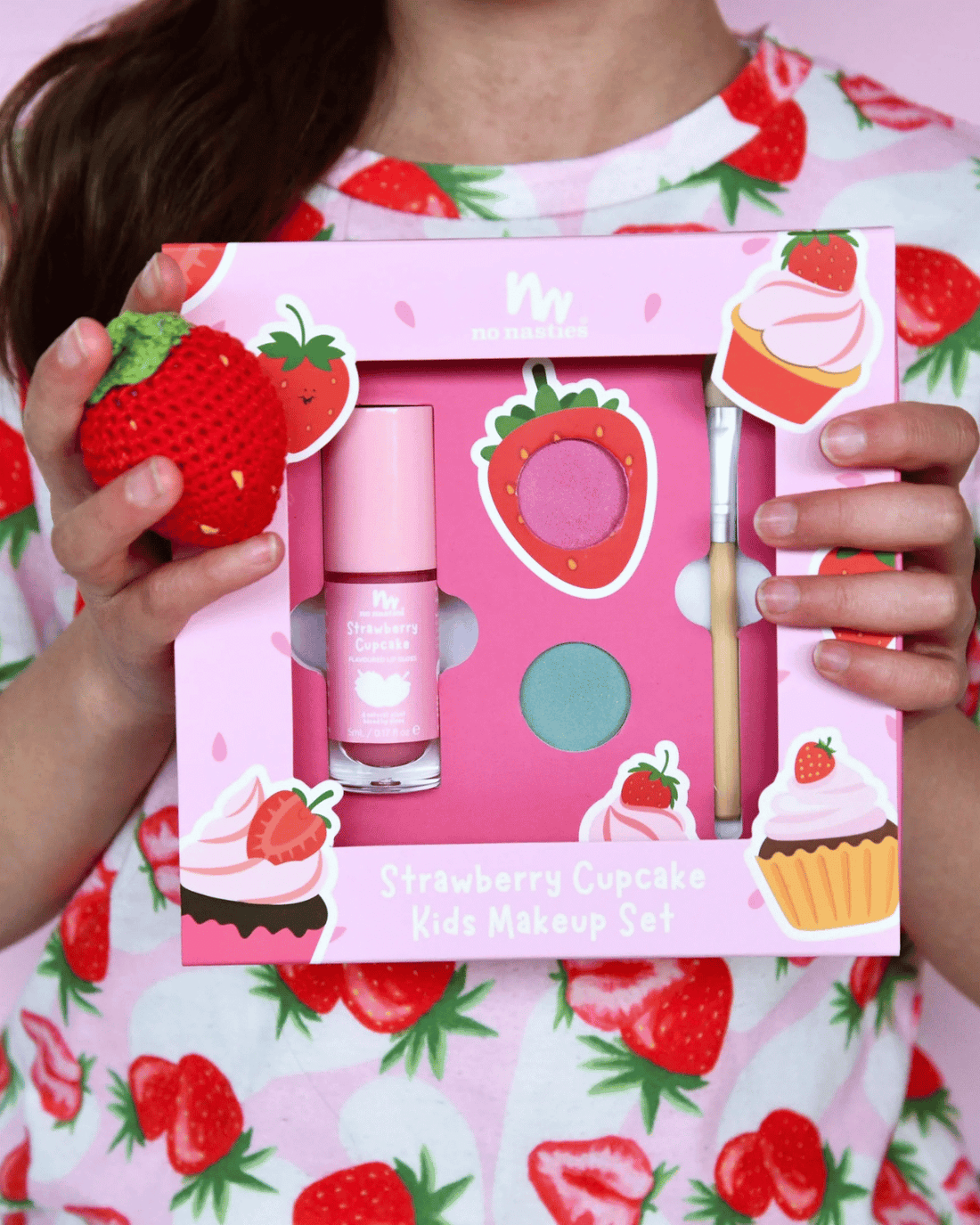 Strawberry Cupcake No Nasties Natural Makeup Gift Set