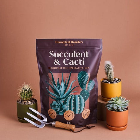 Hoarders Plant Care - Succulent &amp; Cacti Mix 3.5L