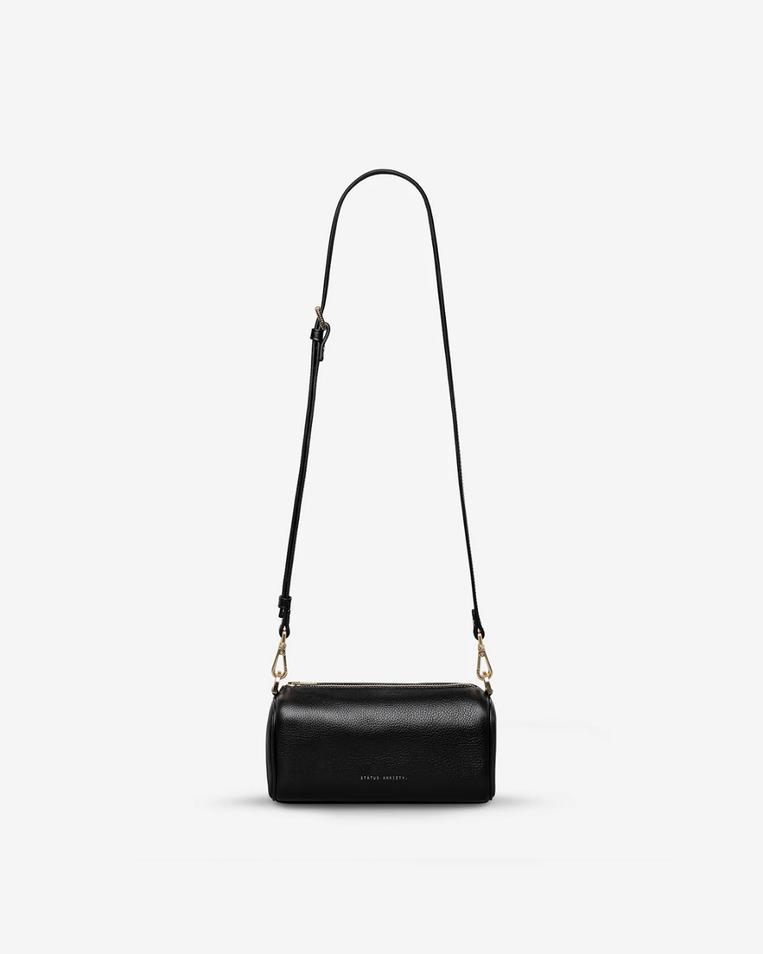 Status Anxiety Sunblind Bag - Black/Brushed Gold 