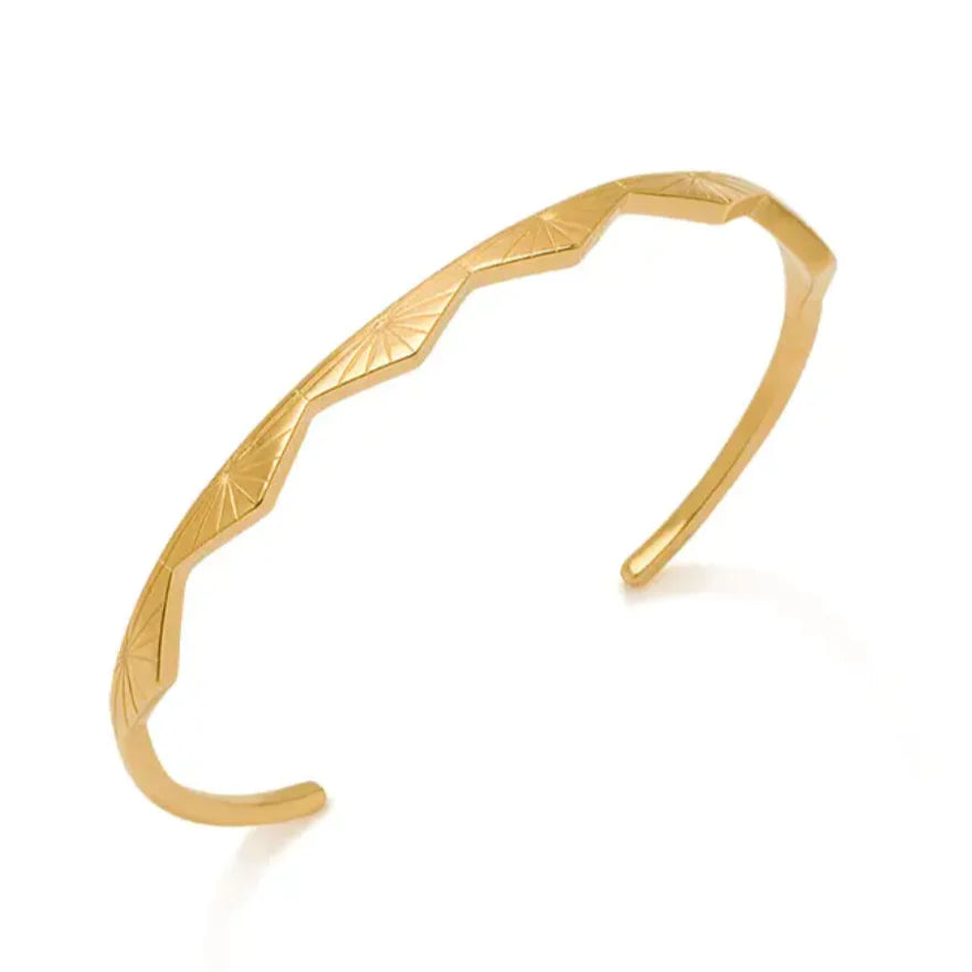 Sunburst Cuff Bracelet by Sun Soul Australia 