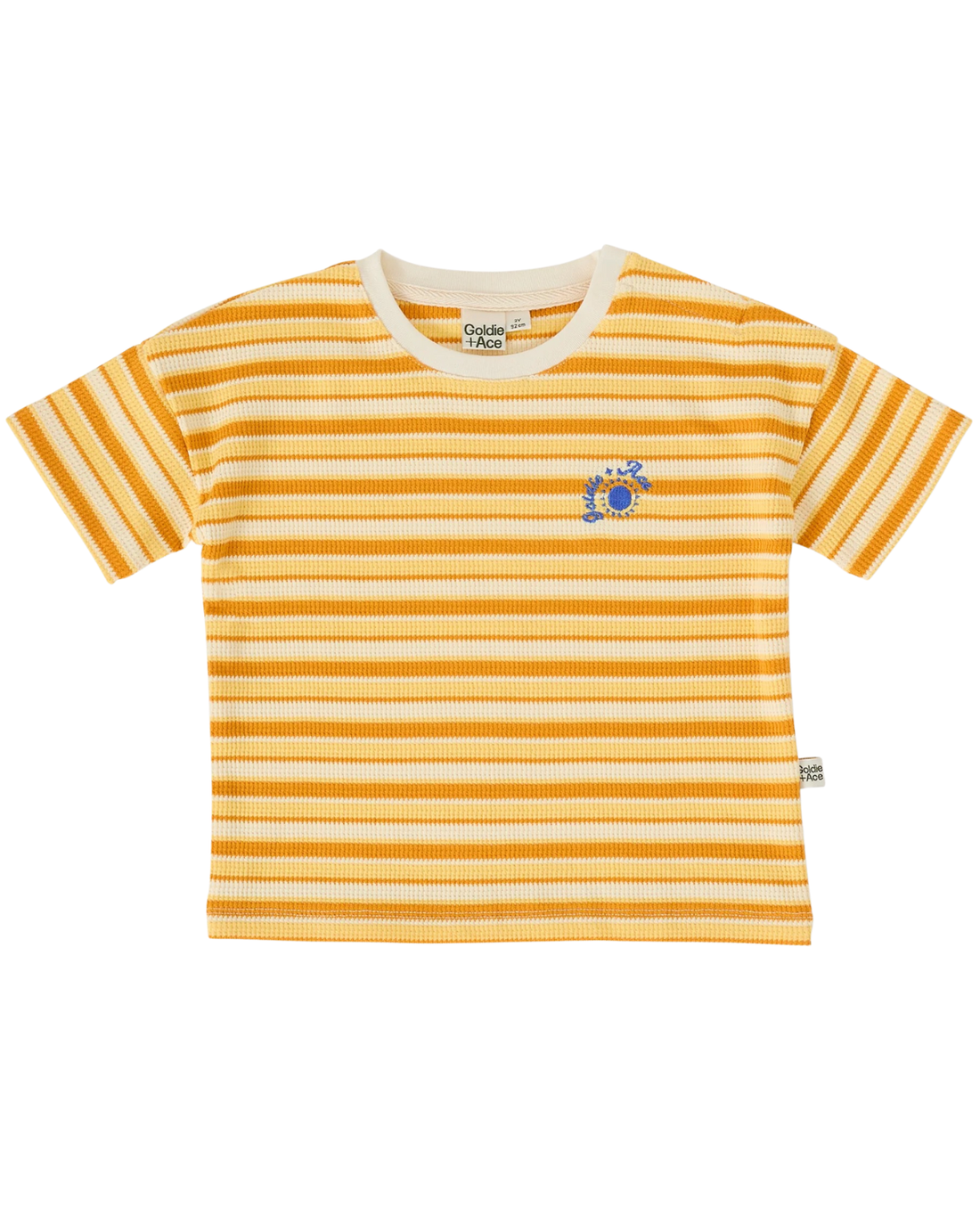 Goldie + Ace - Kids Sunshine Stripe T-Shirt