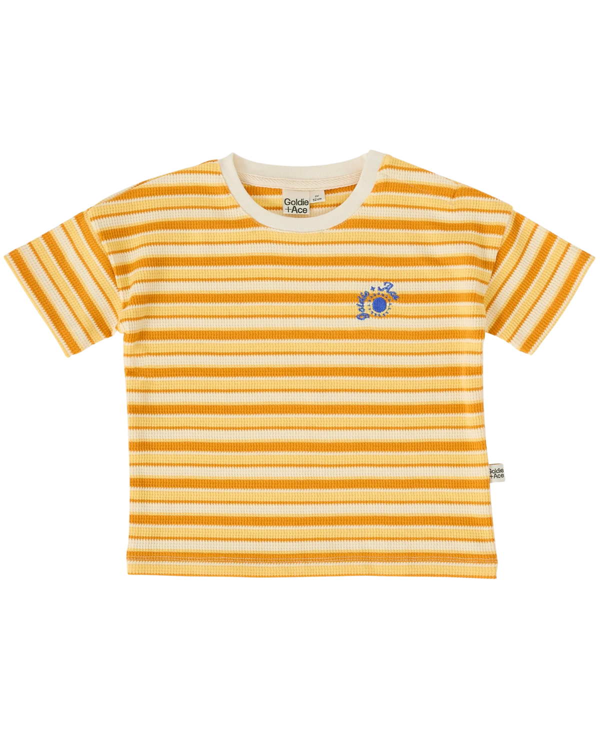 Goldie + Ace - Kids Sunshine Stripe T-Shirt