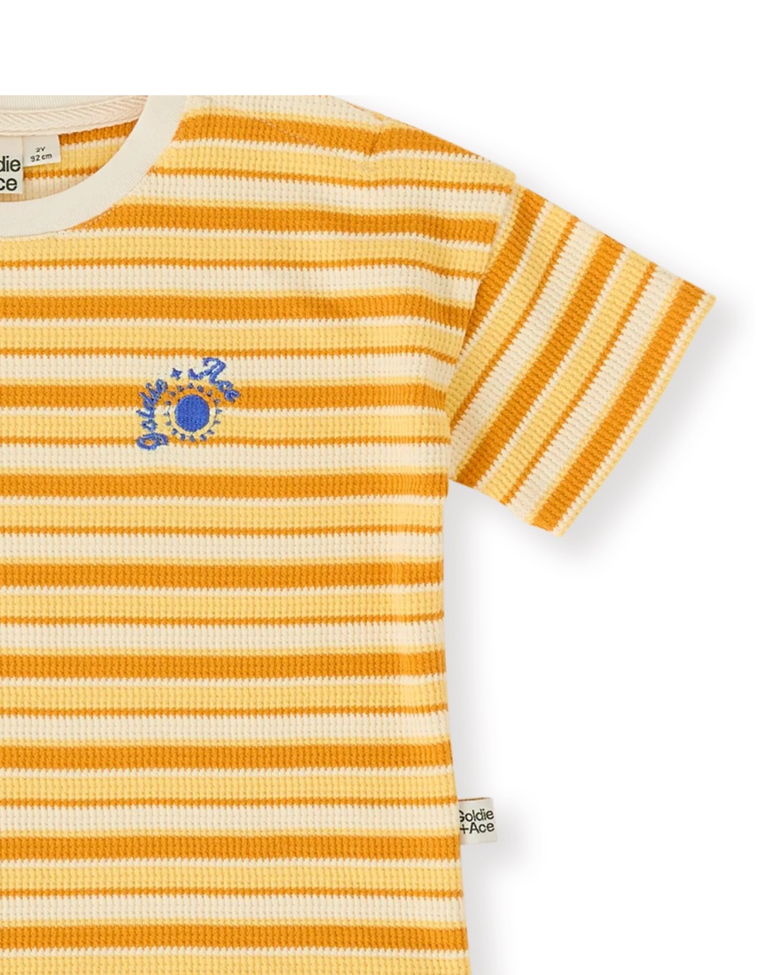 Goldie + Ace - Kids Sunshine Stripe T-Shirt