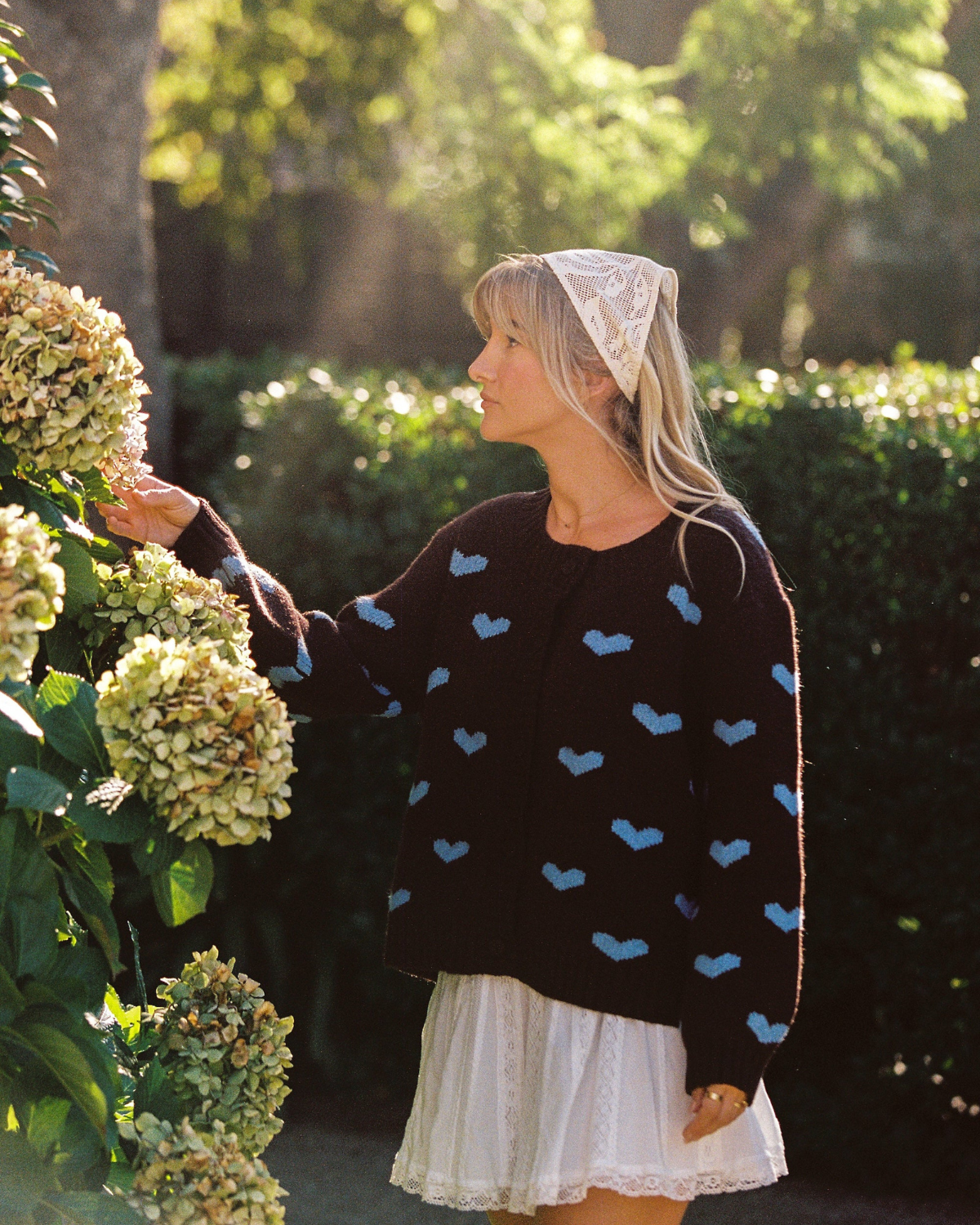 Sweetheart Cardigan - Hearts by Juni 