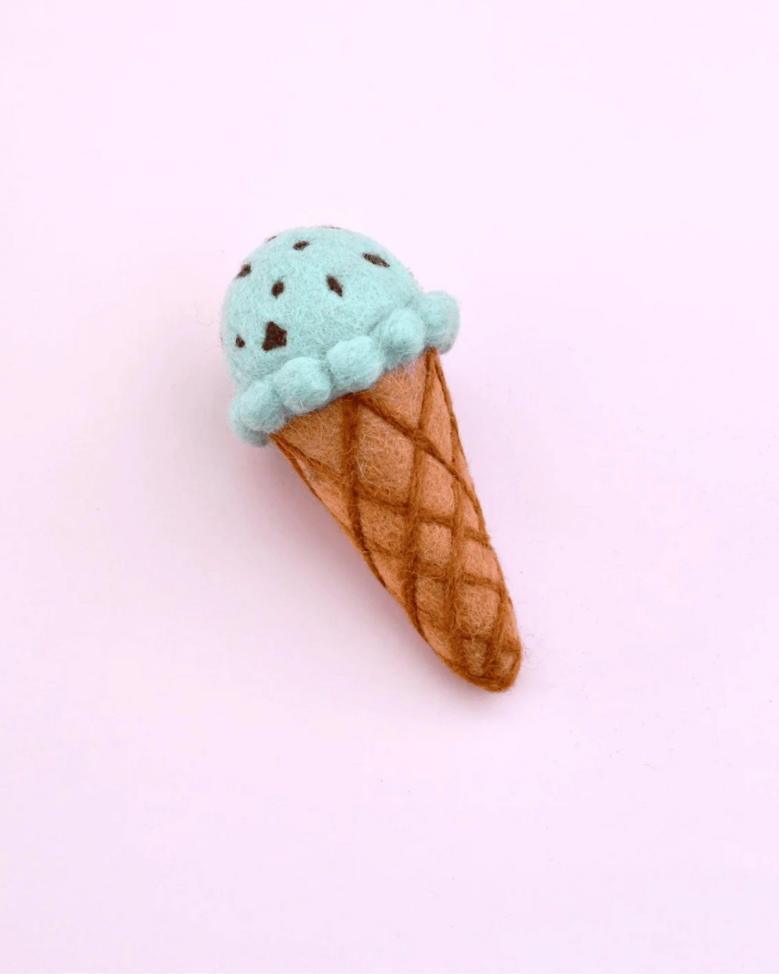 Felt Mint Chocolate Chip Ice Cream