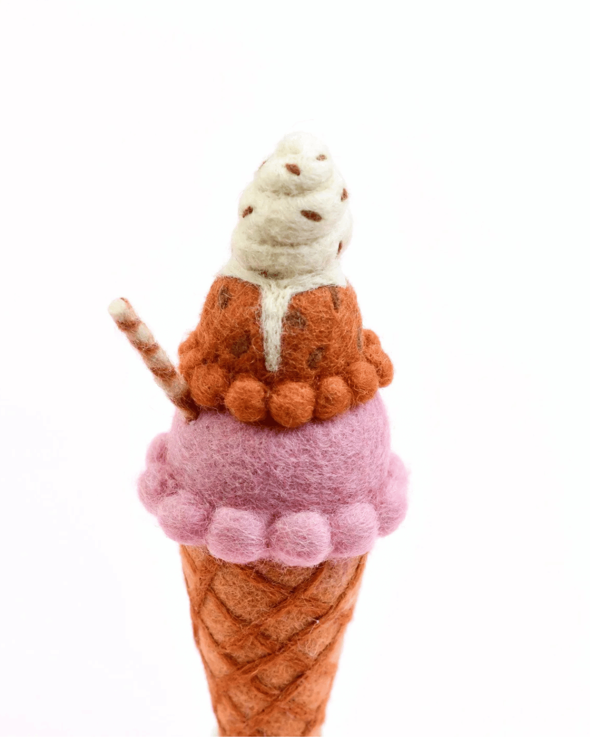 Felt Neapolitan Ice Cream - Harlequin by Taras Treasures 🍦