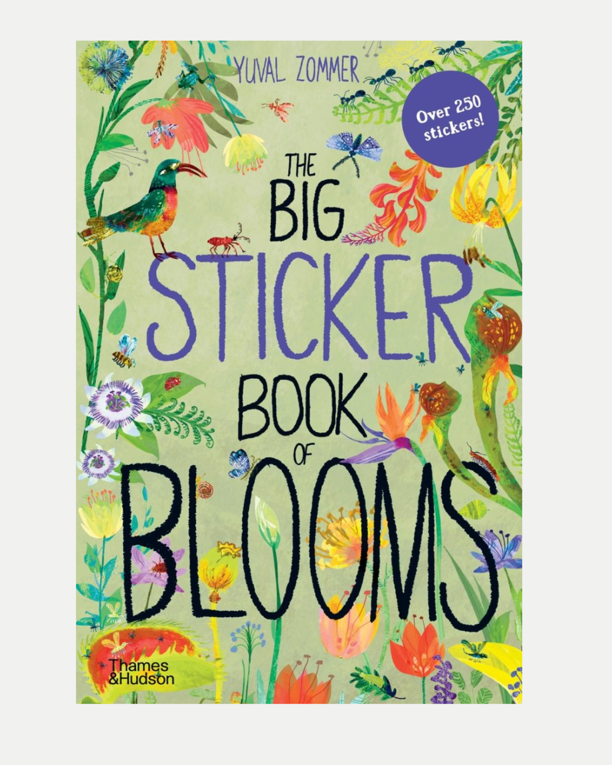 The Big Sticker Book of Blooms ❘ Book by Yuval Zommer