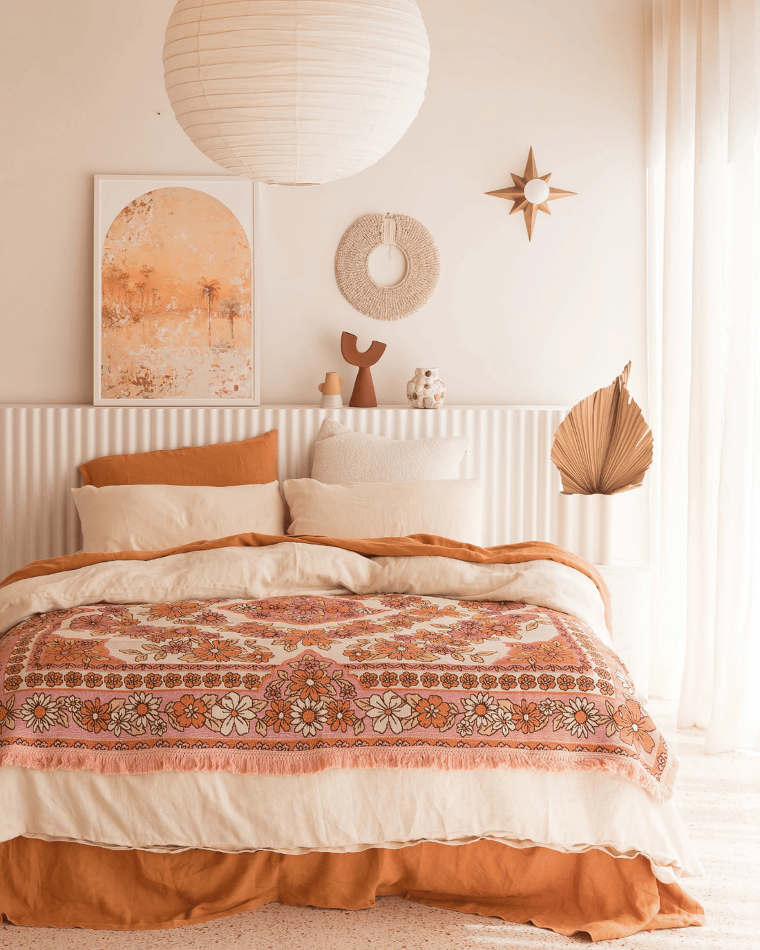 The Daisy Pink Rug by Salty Aura