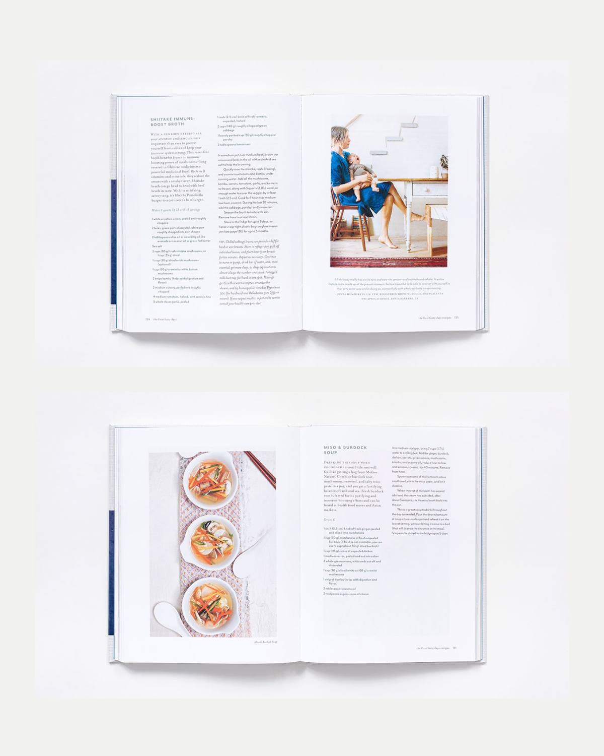 The First Forty Days - The Essential Art of Nourishing the New Mother