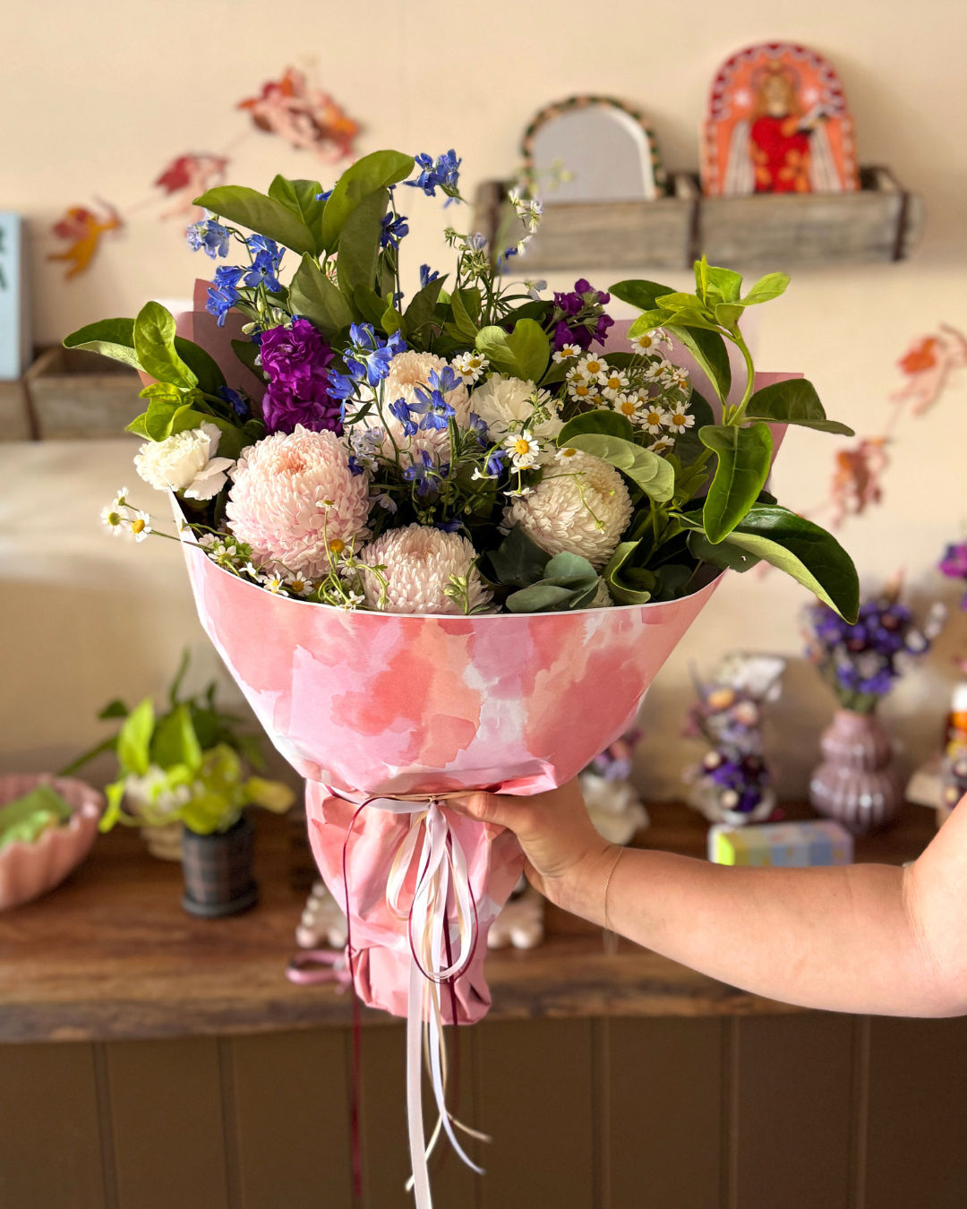 The Flora Bar Bouquet - Muswellbrook florist polly and co