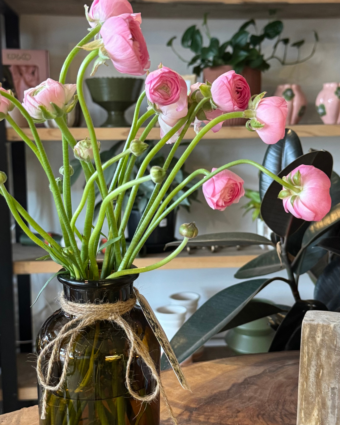 The Flora Bar Jars / Ranunculus