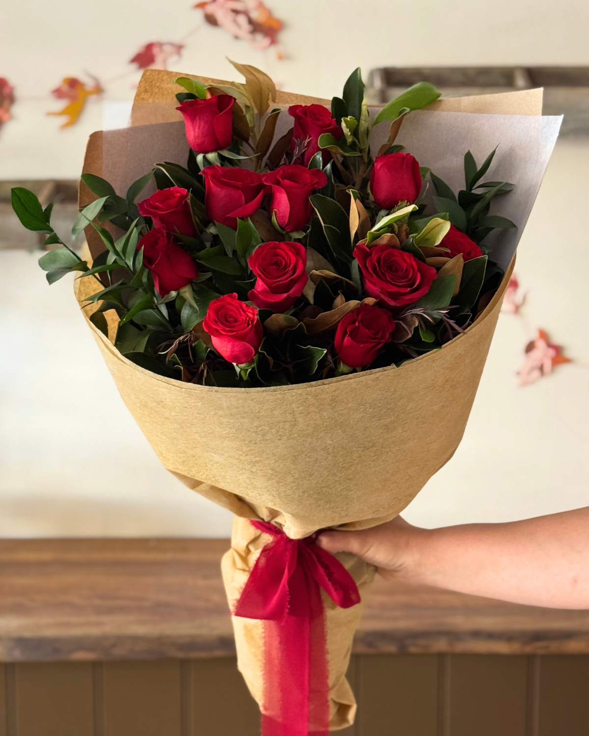 THE LOVE STORY ❘  Valentines Day Flowers Pre-order - Red Roses