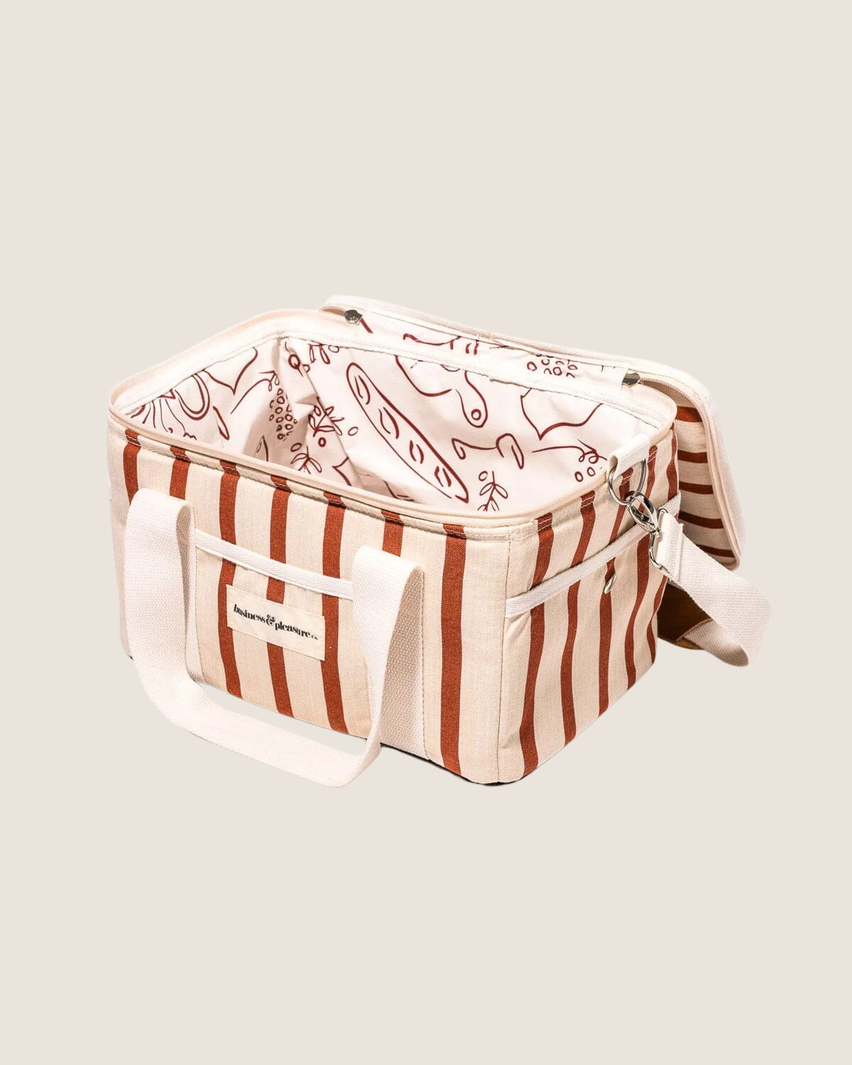 Business &amp; Pleasure Co - The Premium Cooler Bag - Monaco Le Sirenuse Stripen 