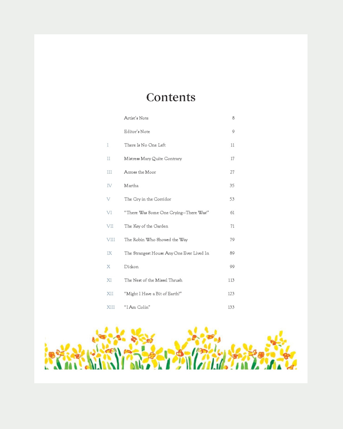 The Secret Garden by Frances Hodgson Burnett 