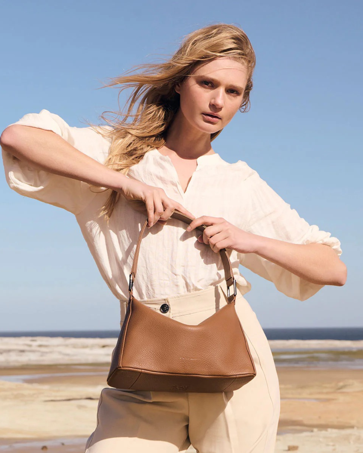 Status Anxiety Think Twice Bag - Camel 