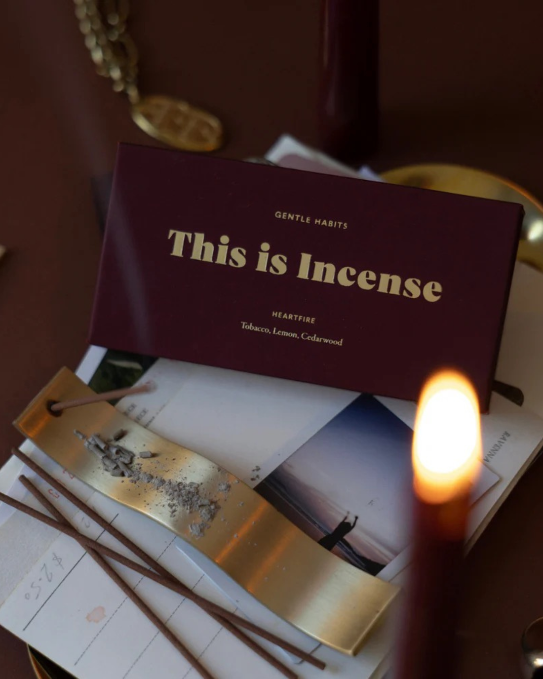 This is Incense by Gentle Habits - Heartfire 
