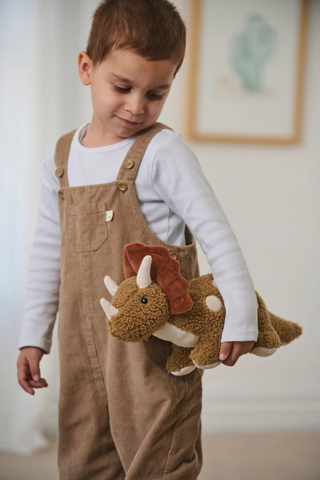 Thomas the Triceratops - Brown