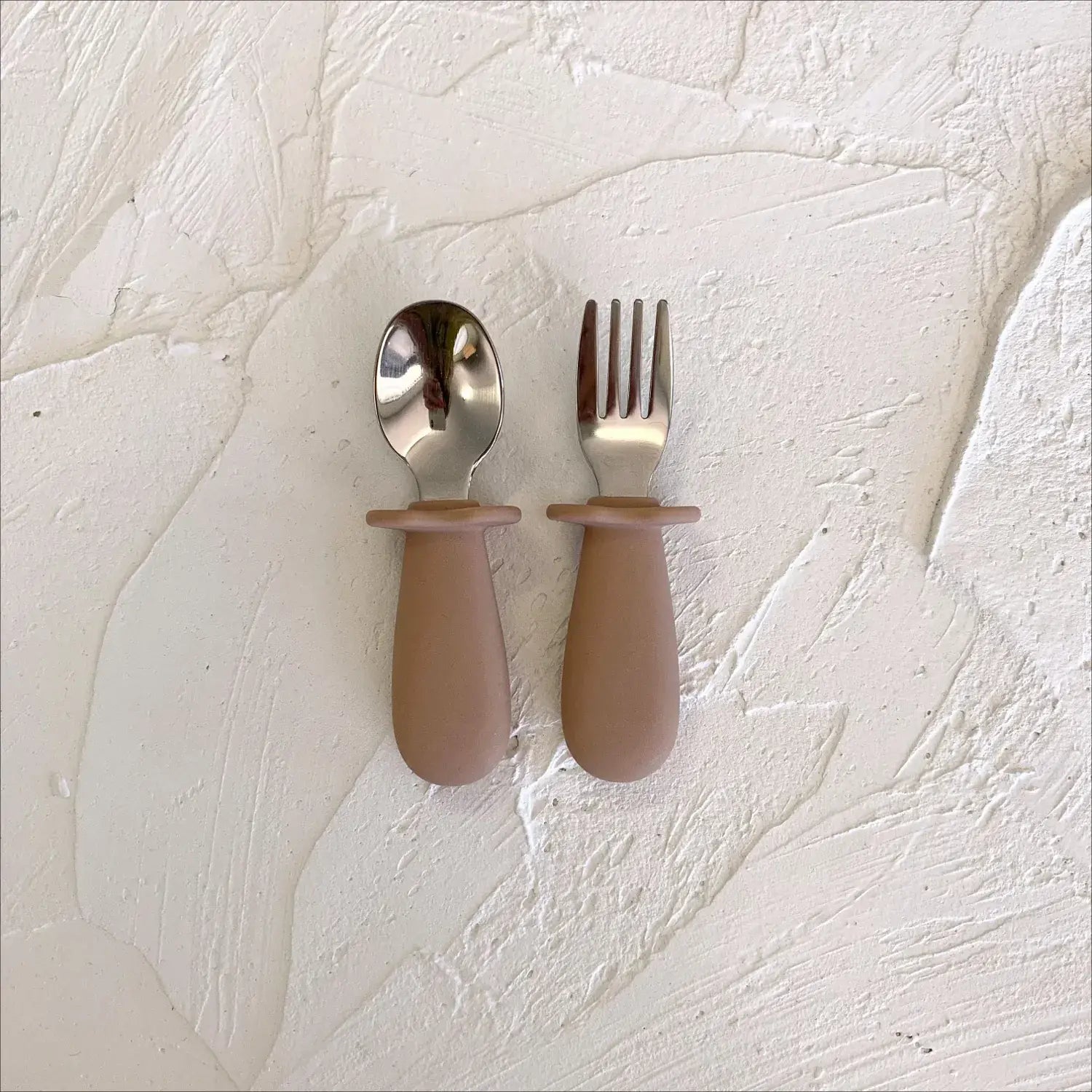 Toddler Cutlery Set - Nude by Rommer Co 