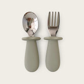 Toddler Cutlery Set - Oyster by Rommer Co 