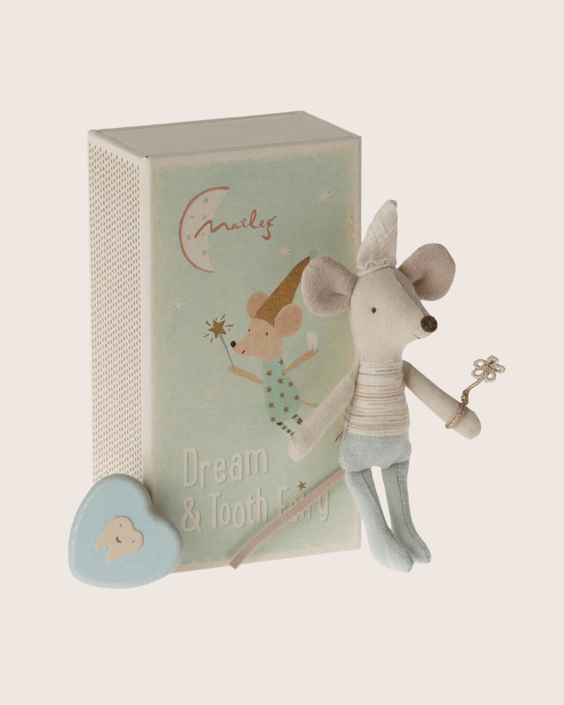 Maileg Tooth Fairy Little Brother Mouse in Box