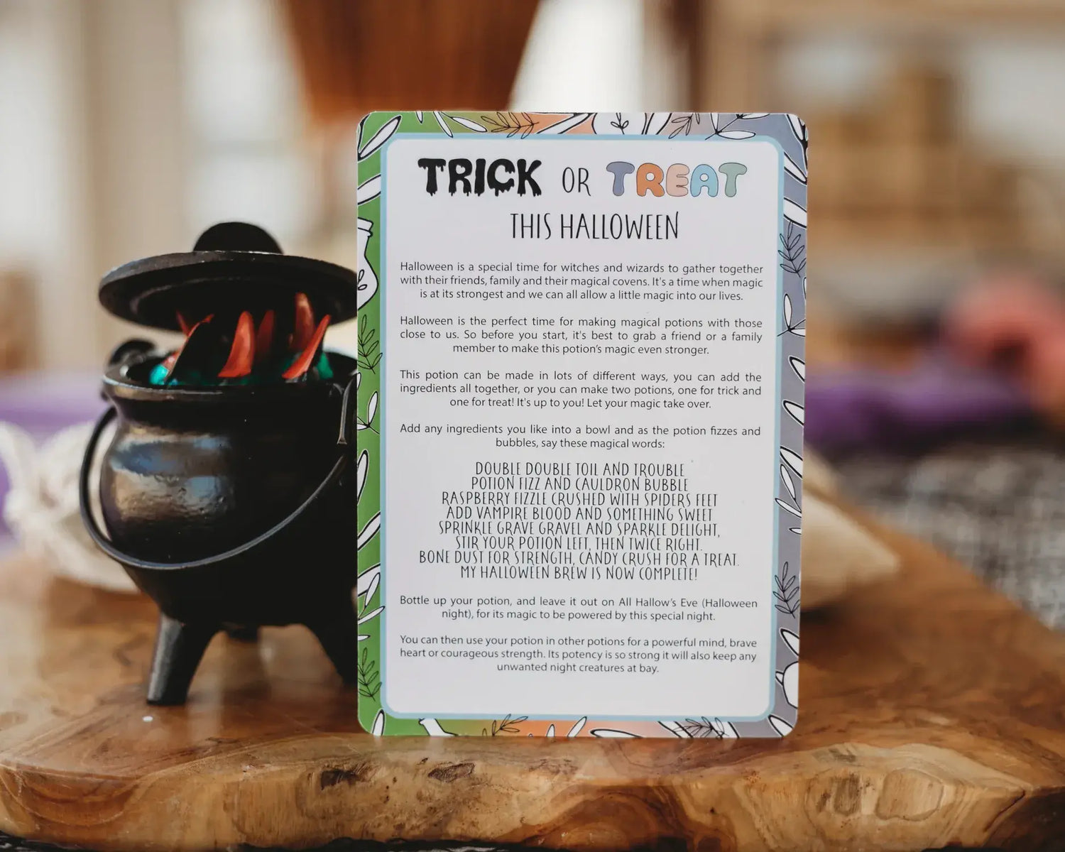Trick or Treat Halloween Potion Kit by The Little Potion Co