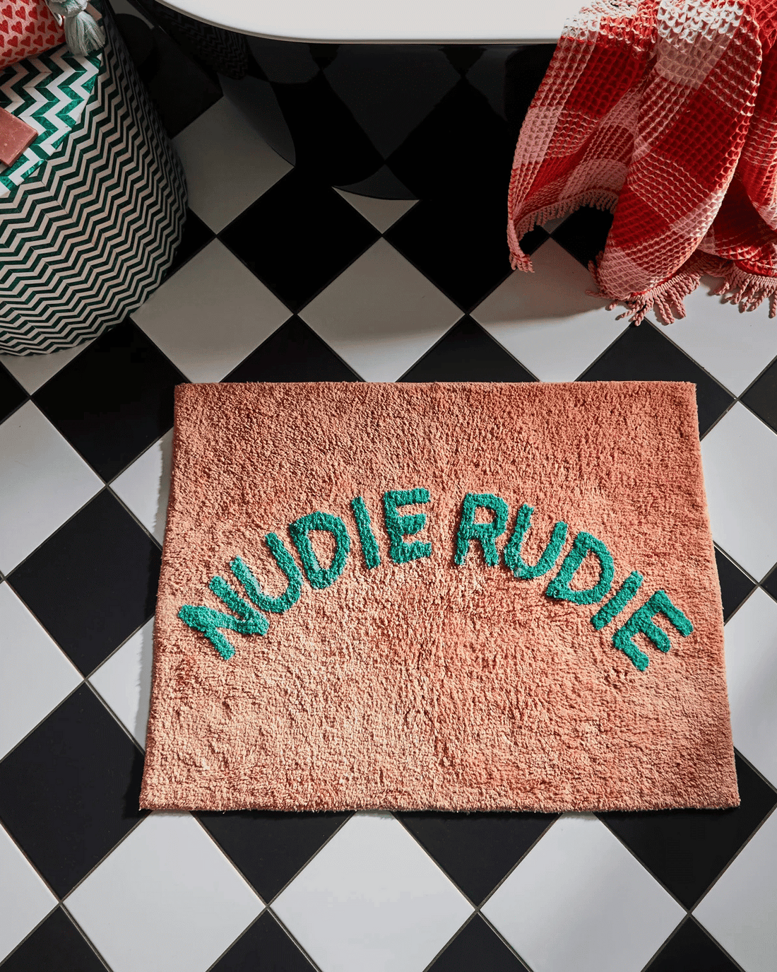 Sage &amp; Clare Tula Nudie Bath Mat - Peach