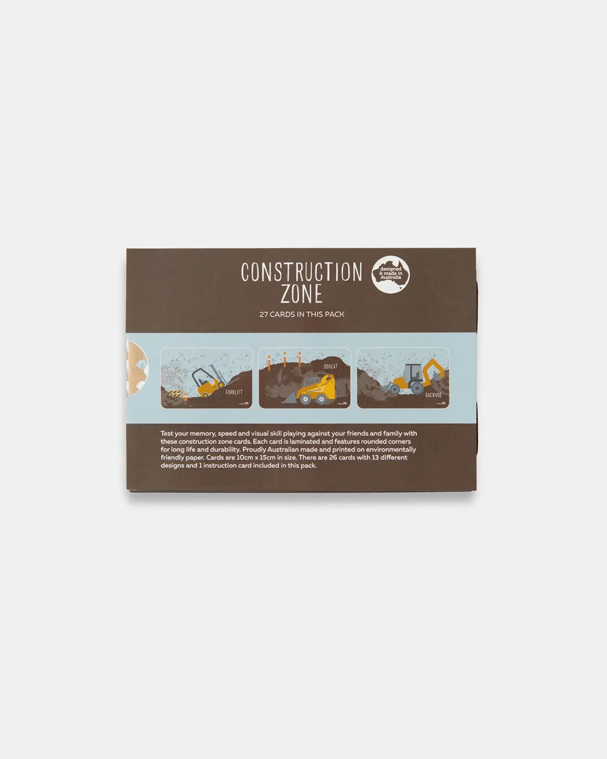 Construction Zone Snap and Memory Game by Two Little Ducklings
