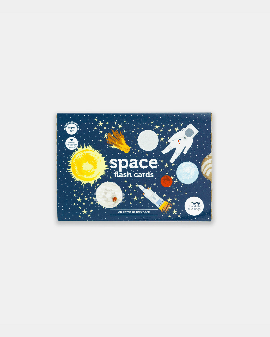 Space Flash Cards by Two Little Ducklings