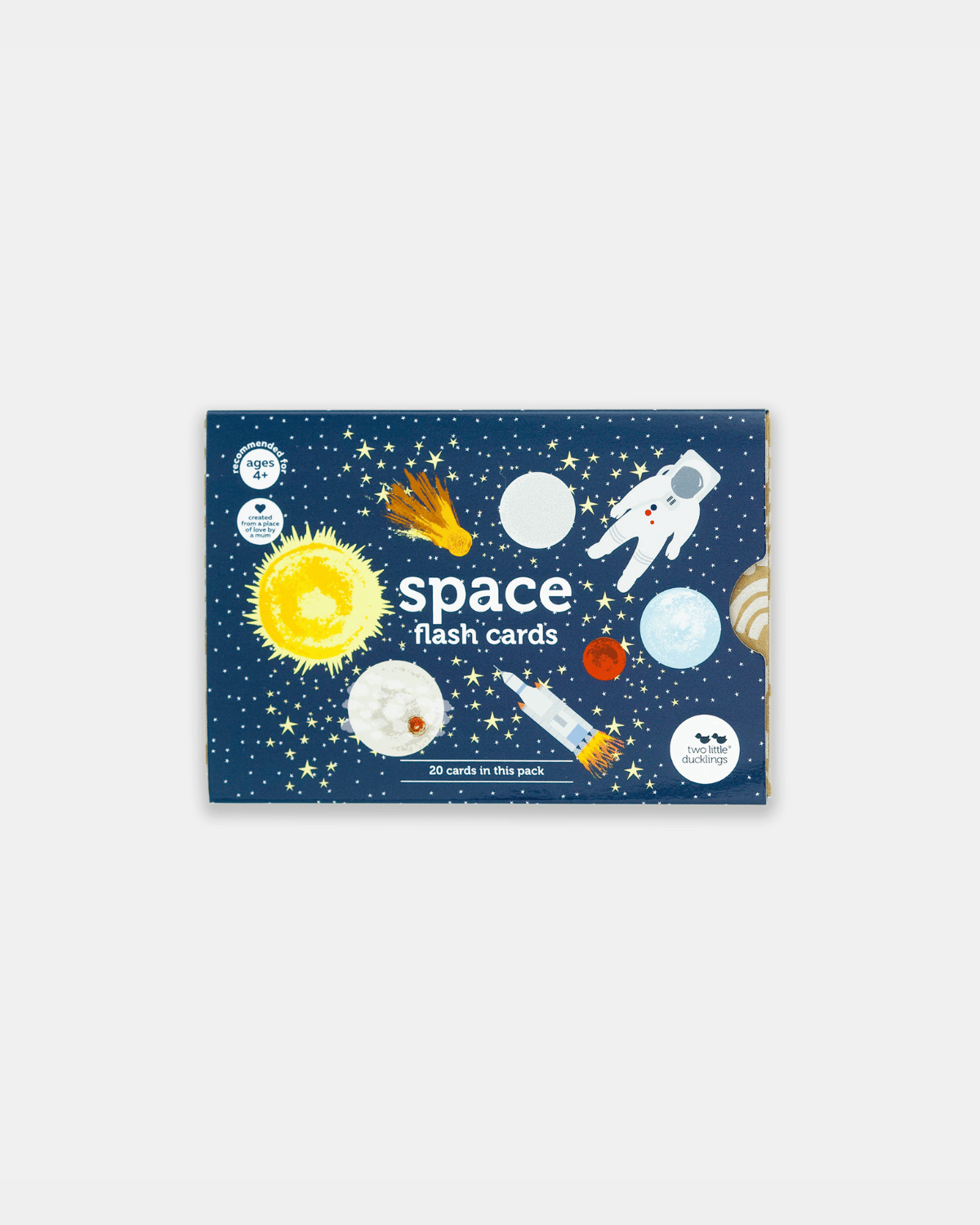 Space Flash Cards by Two Little Ducklings
