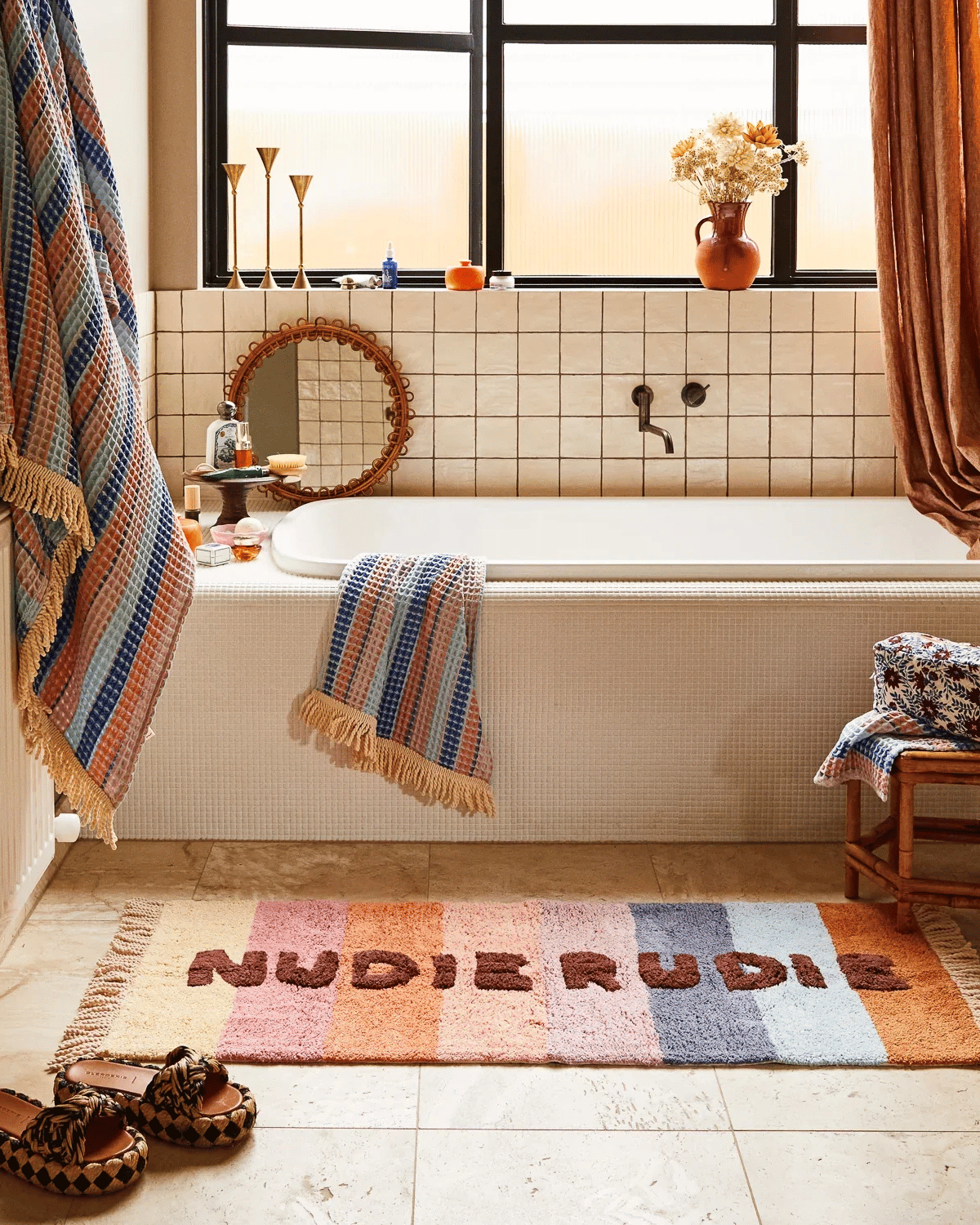 Sage &amp; Clare Valli Rudie Bath Runner 