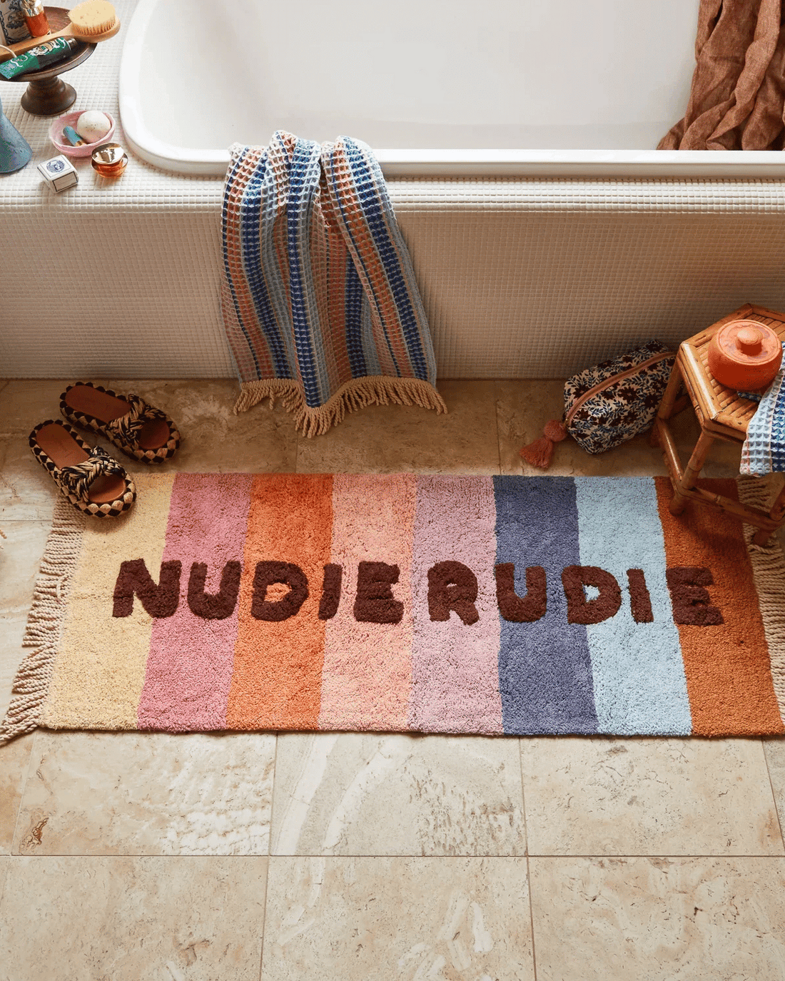 Sage &amp; Clare Valli Rudie Bath Runner 