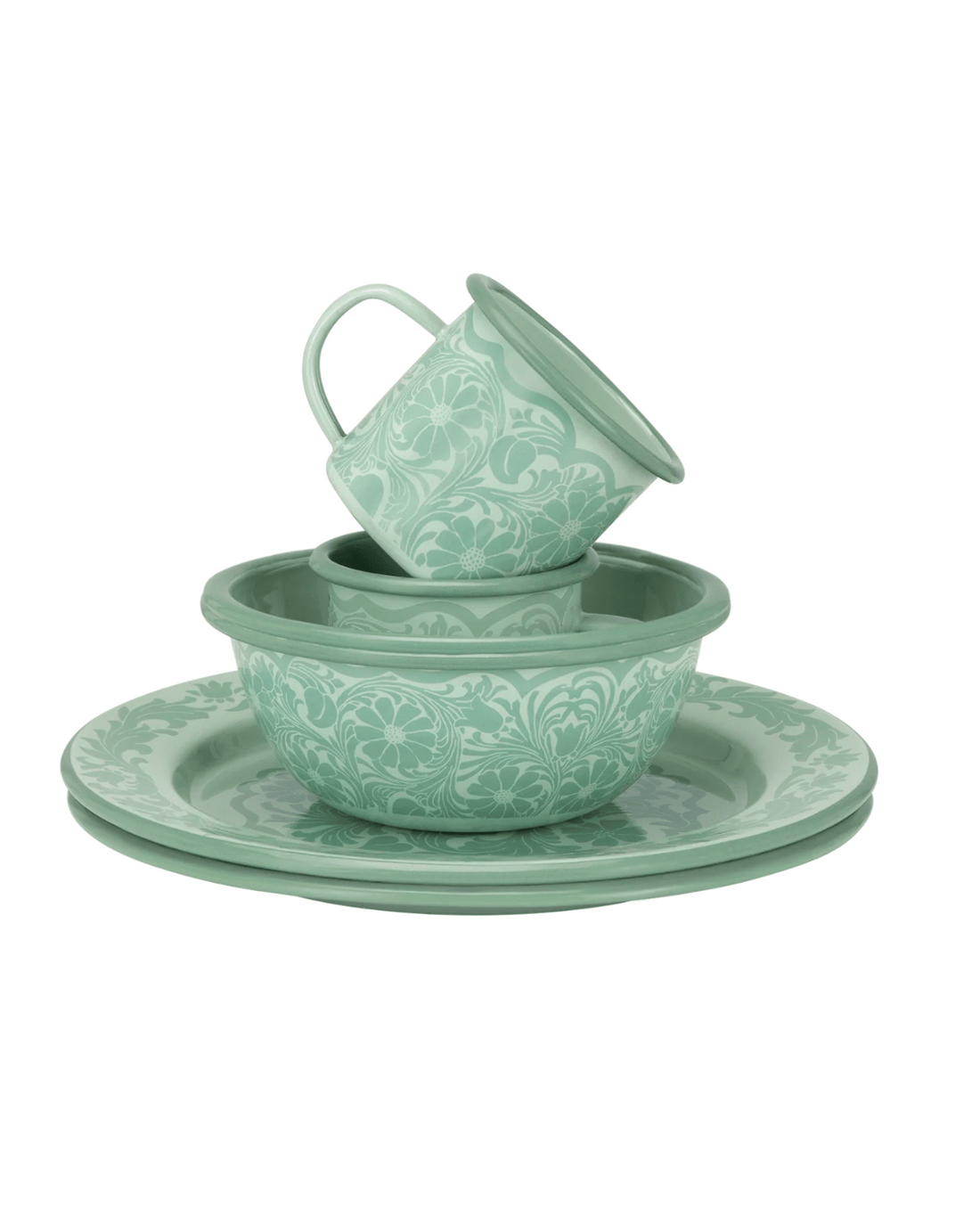 Camp Enamel Set - Mint