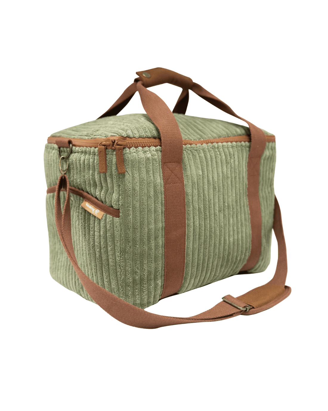 Cord Insulated Cooler Bag - Cactus (Large)