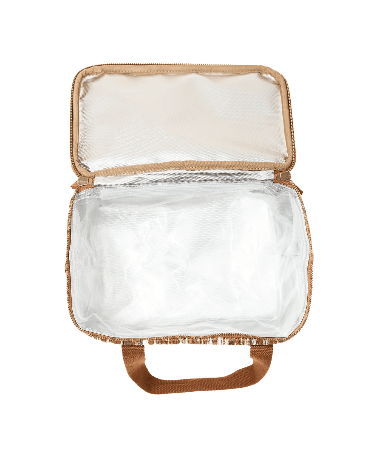 Cord Insulated Cooler Bag - chocolate (Large)