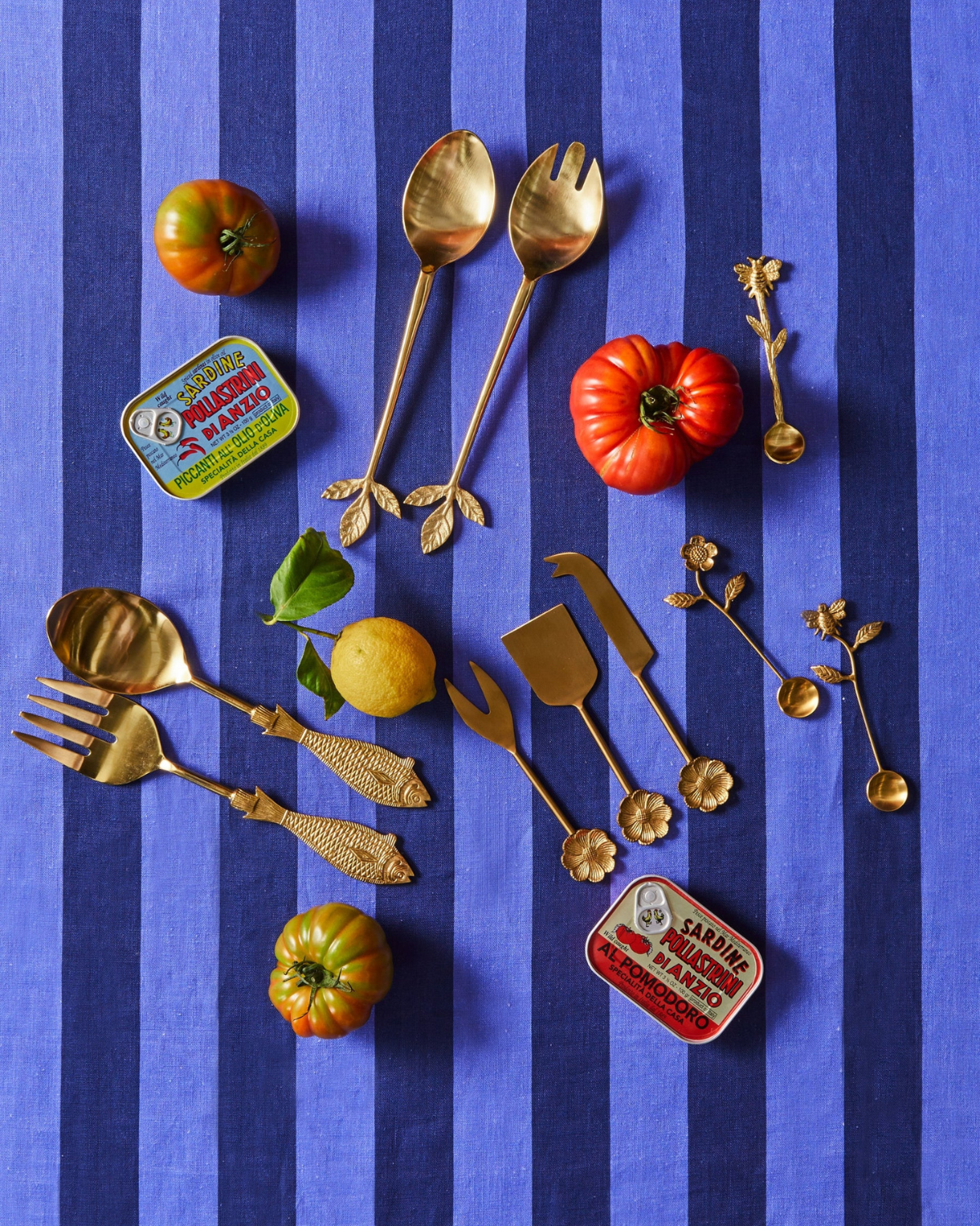 Bonnie &amp; Neil Wild Flower Cheese Knife Set 