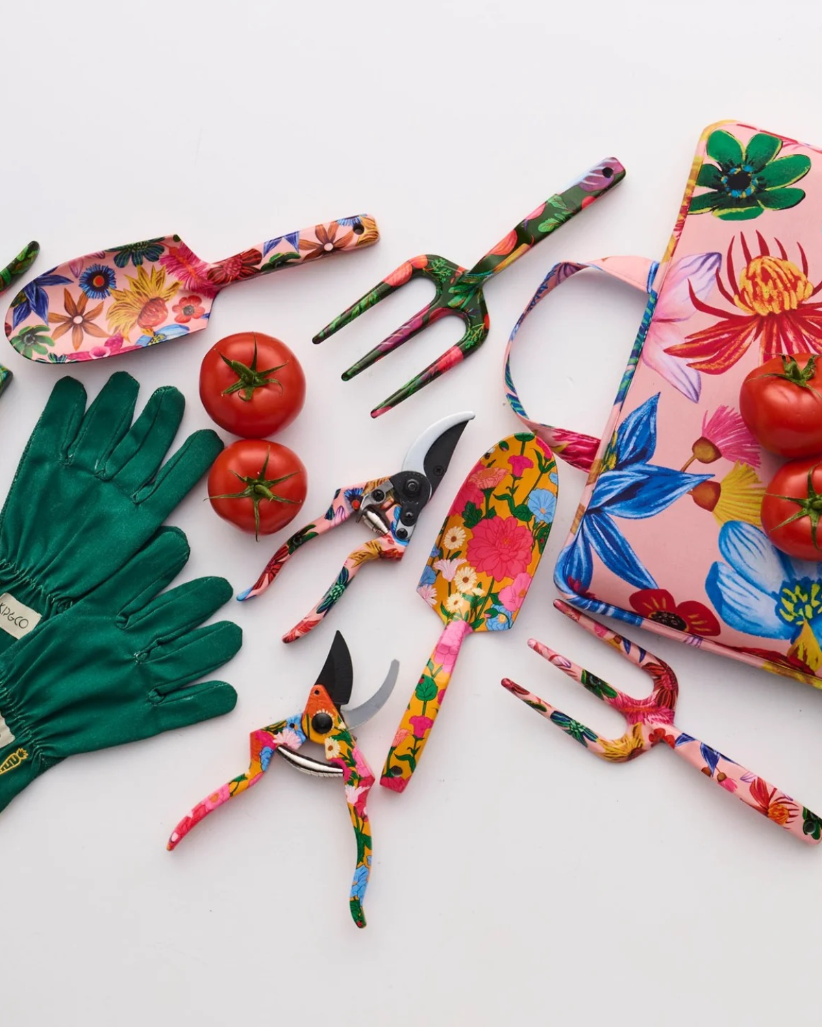 Kip&amp;Co Wild Flowers in Bloom Garden Secateurs and Gloves Set 