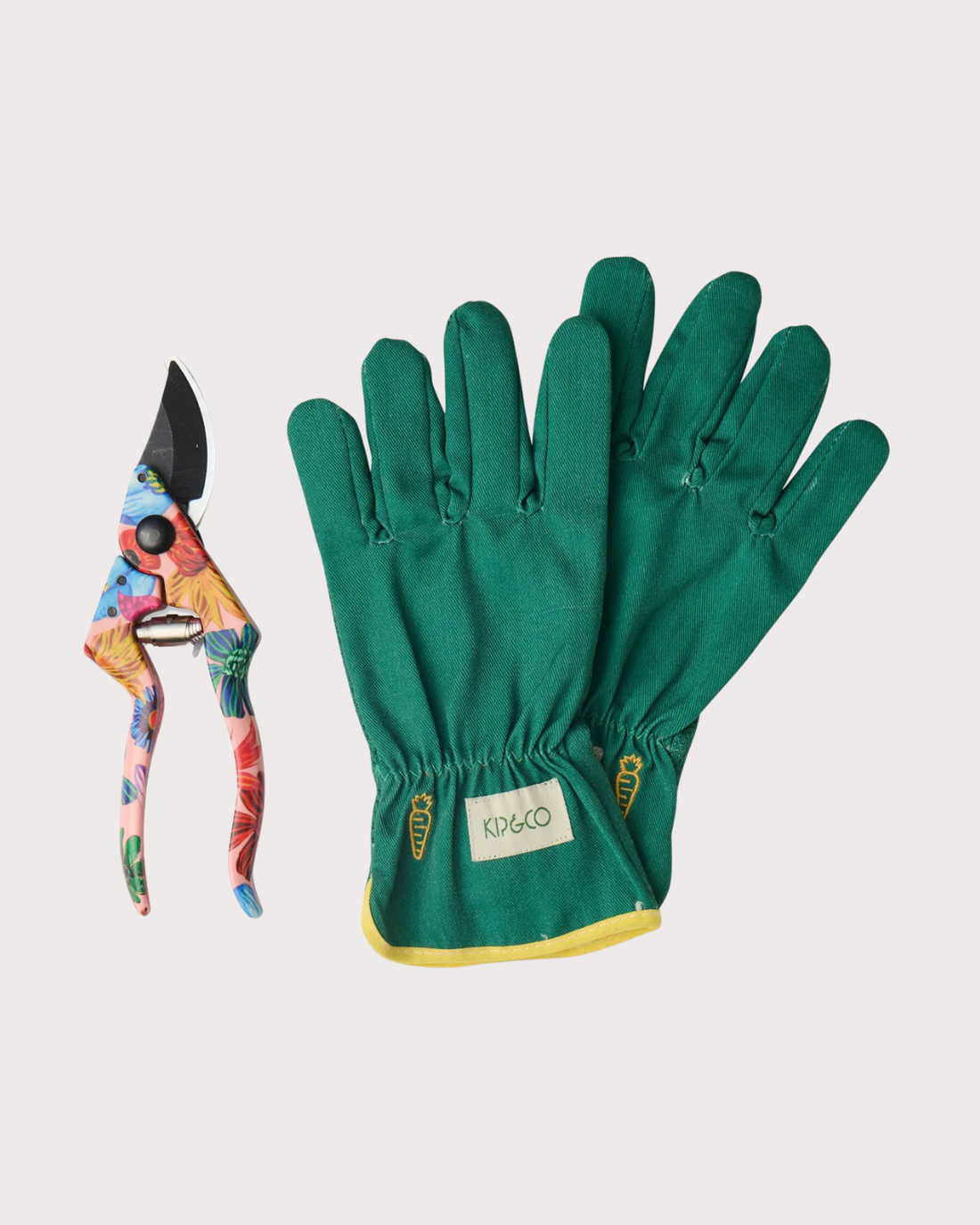 Kip&amp;Co Wild Flowers in Bloom Garden Secateurs and Gloves Set 