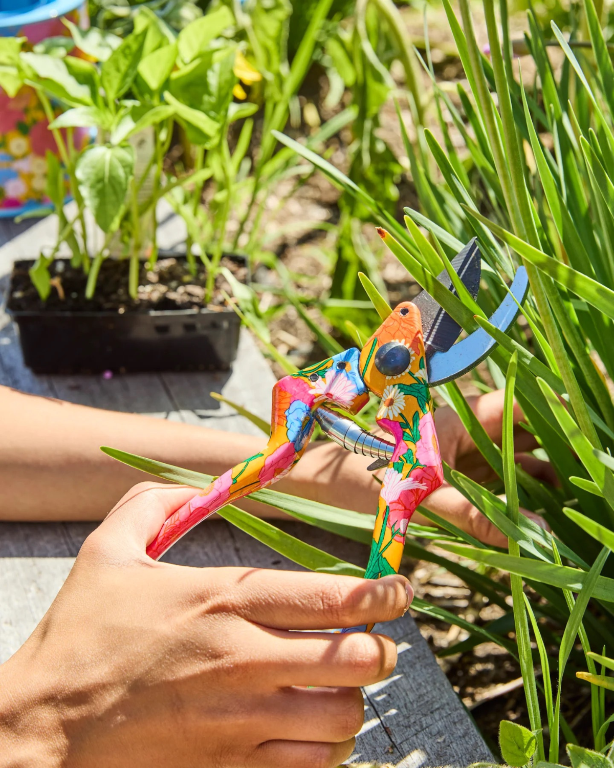 Kip&amp;Co Follow The Sun Yellow Garden Tools &amp; Gloves Set 