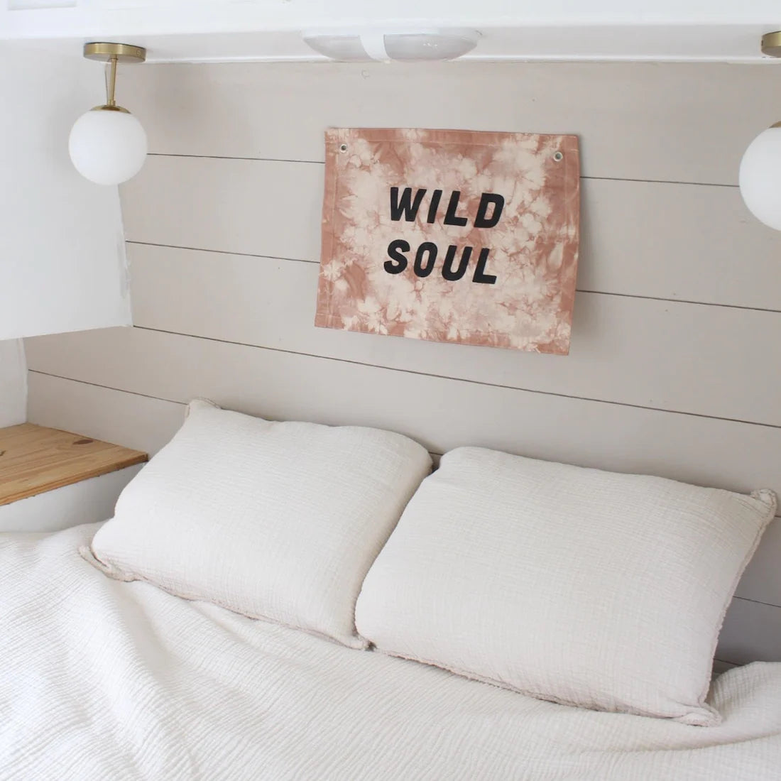 Imani Collective &quot;Wild Soul&quot; Canvas Wall Banner in tie dye
