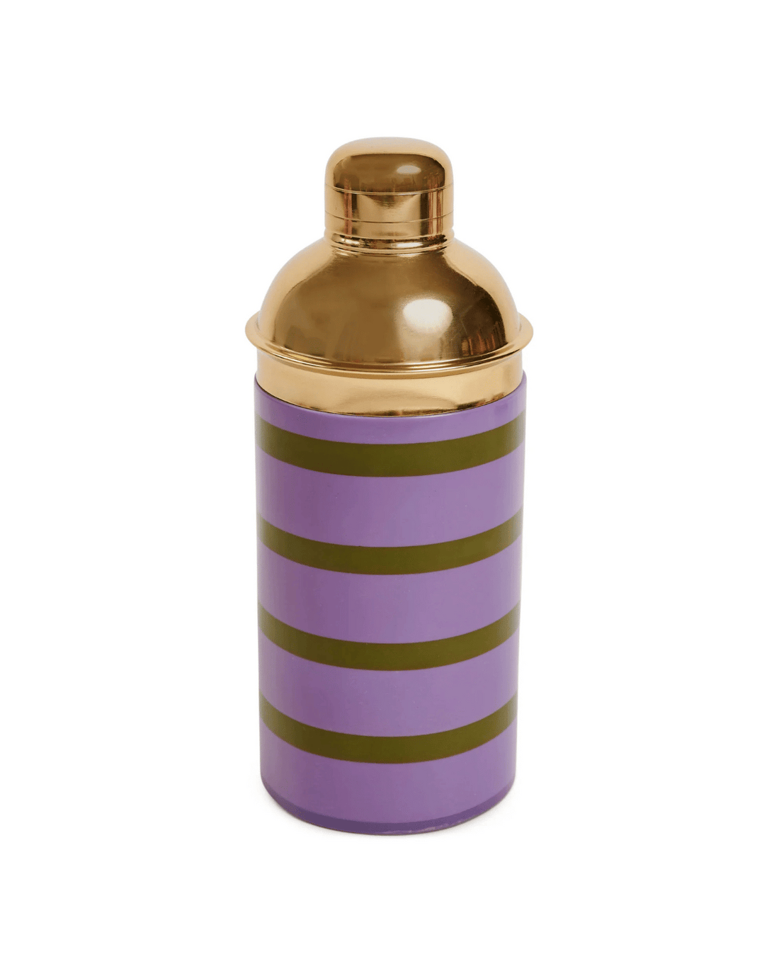 Kip&amp;Co Wisteria Lane Stripe Resin Cocktail Shaker