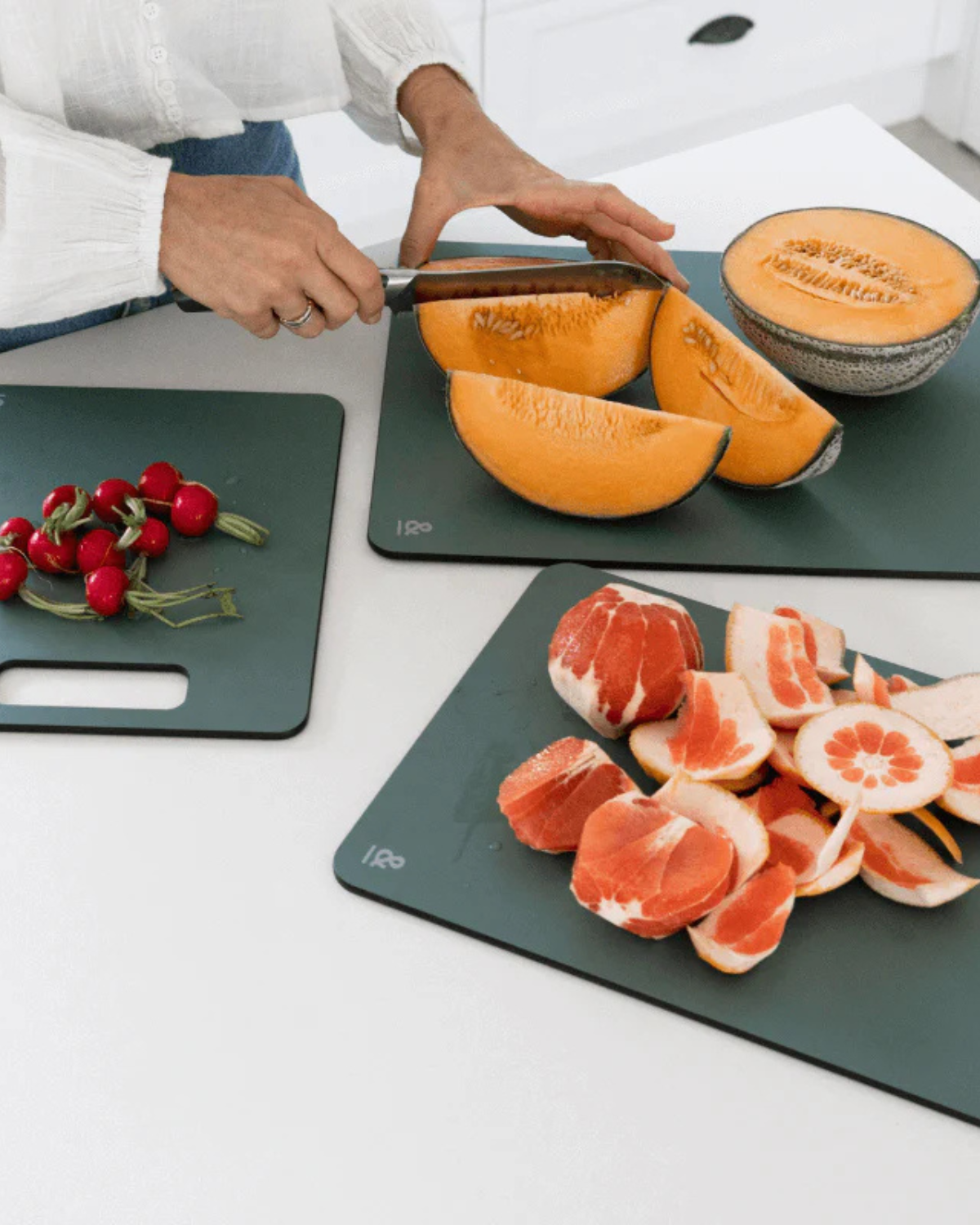 Wood Fibre Chopping Board Trio - Eucalyptus