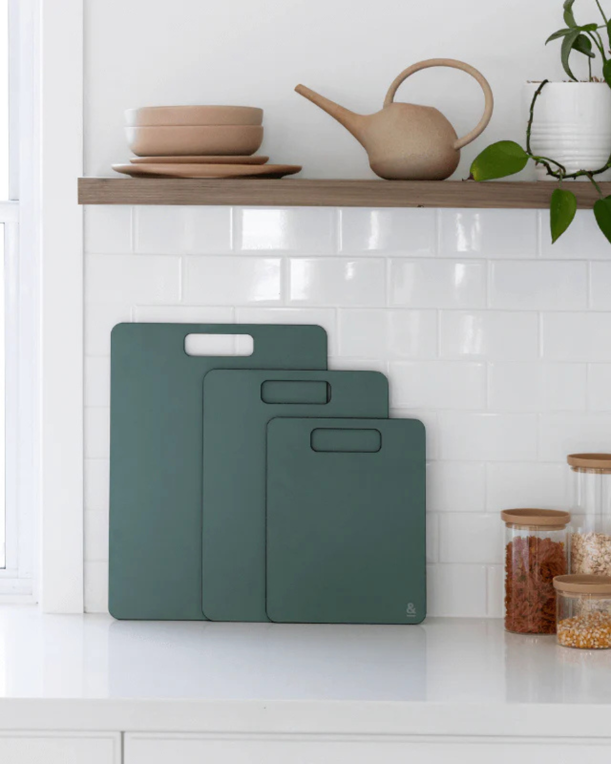 Wood Fibre Chopping Board Trio - Eucalyptus